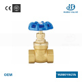 Female Thread Forged Brass Gate Valve Casting Handle